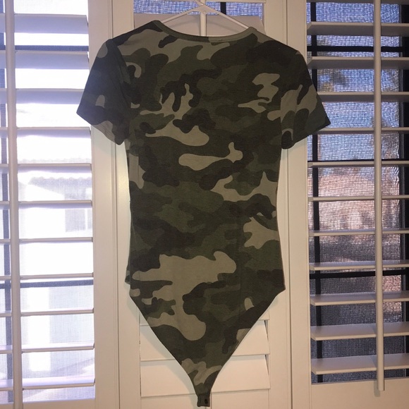 Cotton camouflage bodysuit - Picture 4 of 6